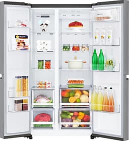 LG GSB760PZXV Amerikaanse Koelkast - Zilver met 642L inhoud | Total NoFrost | Moist Balance Crisper | Inverter Linear Compressor — thumbnail 3