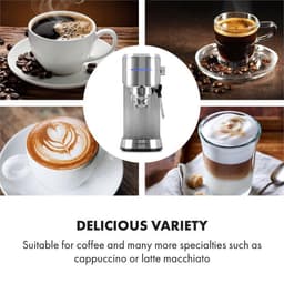 Futura Espresso Maker 20 bar 1450W 20 bar 1,25l roestvrij staal — thumbnail 3