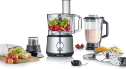 Severin KM3892 keukenmachine met mixbeker, raspen, emulgeerschijf, blender — thumbnail 1