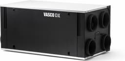 Vasco DX6 WTW unit met modulerende bypass en draadloze RF schakelaar, 545 m³/h — thumbnail 3