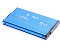 Externe Harde Schijf - Mobiele Opslag - Data Back-up - Snelle USB 3.0 - 13mm Dun - Blauw