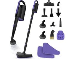 DYNA® Stoomreiniger vloer - Stoomreiniger - Stoomreinigers - Zwart - ‎45cm x 41cm x 13cm