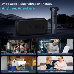 Massagepistool voor diepe weefselvibratie - Draagbare handtherapie voor spierontspanning — thumbnail 4