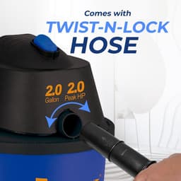 Krachtige Nat/Droog Stofzuiger 2L - Met Blaasfunctie - Ideaal voor Auto, Huis en Garage — thumbnail 5
