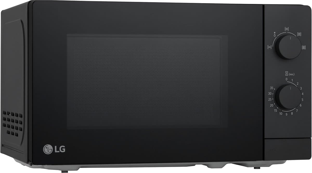 LG MS2082F magnetron 20 L met 700W vermogen voor eenvoudig opwarmen en ontdooien, draaiplateau voor gelijkmatige bereiding en compact design voor elke keuken. — afbeelding 1