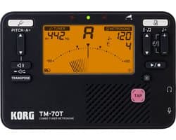 KORG TM-70T De perfecte combinatie van stemapparaat en metronoom.