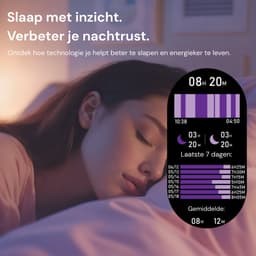 Kiraal Aura AMOLED Smartwatch voor Dames – 4 Bandjes (RVS, Nylon & 2x Siliconen) – Hartslagmeter – Stappenteller – Slaapmonitor – Multisport – Compatibel met Android & iOS – Rosé Goud en Roze — thumbnail 3