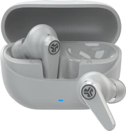 JLab Go Pods ANC Draadloze Oordopjes Met Noise Cancelling - Oortjes Draadloos Bluetooth - 26 uur Batterijduur - Hybrid ANC - Equalizer EQ4 App - Multipoint - Fast Charging Case - Wit — thumbnail 1