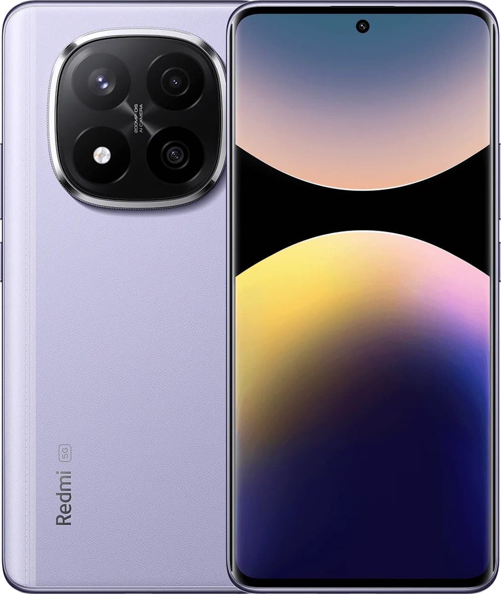 Xiaomi Redmi Note 14 Pro+ - 5G - 12GB/512GB - Lavendelpaars - Met 90W oplader — afbeelding 1