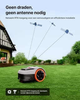 Robotmaaier – Grasmaaier – Automatische Maaier – Tuinmaaier – Robot Grasmaaier – Driewielaandrijving – Maait Hellingen Tot 45% — thumbnail 4