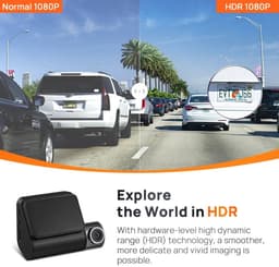 DIMICO - Dashcam voor auto camera - Frontcam - Full HD 1080P HDR - Wifi App - 24U Parkeerbewaking - Nachtzicht - 130° Groothoek — thumbnail 5