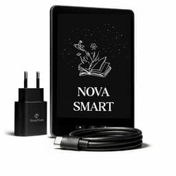 SwayTosh E-Reader Nova Smart – 6 inch 2026 – Tot 68GB Opslag (36GB geleverd) – Schermverlichting en Nachtmodus – E Reader Voor Ebook – Met Oplader — thumbnail 1