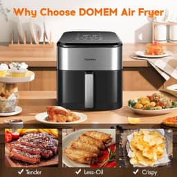 Heteluchtfriteuse 8-in-1 met Grote Oven en Vooraf Ingestelde Functies — thumbnail 4