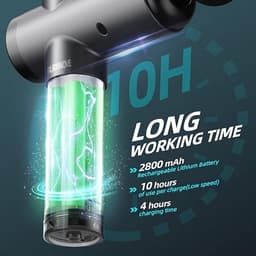 LeeuwenChoice® Premium Massage Gun - Diepweefsel Massage - Spiermassage - Voor Spierherstel & Ontspanning — thumbnail 3
