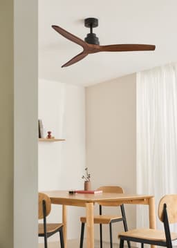 CREATE - Stille plafondventilator van 40 W met technische ABS-bladen, verkrijgbaar in verschillende maten - M - Geen licht - Afstandsbediening - WIND STYLANCE — thumbnail 4