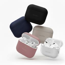 DECODED Siliconen AirPods Hoesje - Geschikt voor AirPods Pro 3 - Soft Touch Silicone - Ondersteund Draadloos Opladen - Valbescherming - Roze — thumbnail 2