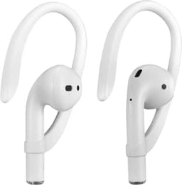 Oorhaken Geschikt voor Apple AirPods (1, 2, 3, Pro 1 en Pro 2) | Geschikt voor Sporten zoals Hardlopen, Fietsen, Sportschool | Vallen niet meer uit het Oor | Hooks | Haakjes | Tips | Wit — thumbnail 1