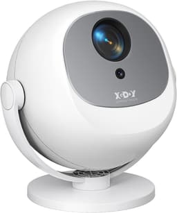XGODY Gimbal A2 Mini Pro Beamer - Oorspronkelijke resolutie 720p - Home Cinema - Projector - Android 11.0 - WiFi 6 & Bluetooth 5.4 - 4k Beeldkwaliteit - Projector Scherm - Wit — thumbnail 1