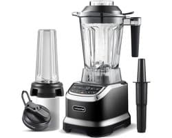 Krachtige 2-in-1 Blender met Twee Mixcontainers - 1800W Keukenmachine