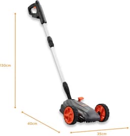 Eenhand accu grasmaaier FUXTEC FX-E1RMEH20 • 220 mm maaibreedte • 20V systeem • 3 maaihoogtes 30-50 mm • compact ontwerp • zonder accu en oplader — thumbnail 2