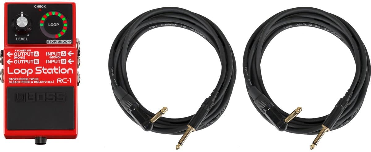 Boss RC-1 Loop Station + kabels — afbeelding 1
