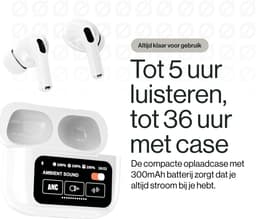 REBØNE Sport Pro Earbuds - Draadloze Oortjes - Oordopjes met Oplaadcase - Wireless Earphones - In Ear Sport - Noise Cancelling - Draadloos - Bluetooth - Geschikt Voor o.a. IPhone en Samsung – Voor Smartphone en Laptop — thumbnail 2