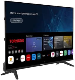 TORNADO 43ES4301X Smart TV – 43 inch Full HD – WebOS – Wifi & Bluetooth – HDR – Frameless – Zwart — thumbnail 3