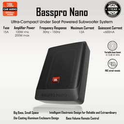 JBL BassPro Nano - Subwoofer - 200 W — thumbnail 4