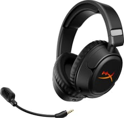 HyperX Cloud Flight 2 – Draadloze Gaming Headset met RGB Covers, tot 100u batterijduur, 2.4GHz & Bluetooth –Multi‑Platform- Zwart — thumbnail 1