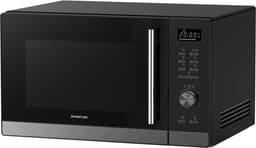 Inventum MN327CB Combimagnetron - 32L - 1000W - Hetelucht- en grillfunctie - Met draaispit - 10 programma's - 4 combistanden - Ontdooifunctie - Zwart — thumbnail 3