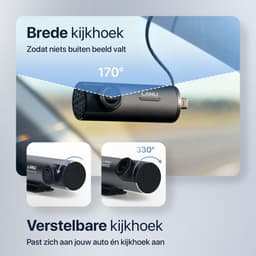 Dashcam Pro WiFi - Full HD - Dashcam voor Auto - Nachtzicht & Botsingdetectie - Mobiele App - Incl. 32GB SD-kaart — thumbnail 4