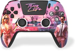 Freaks and Geeks Draadloze Controller - Hall Effect - Bewegingssensor - Vibratie - Thug Life - PS5 — thumbnail 1