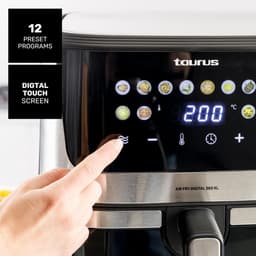 Grote Digitale Airfryer XL 8L - 2100W met 12 Programma's en Touchscreen | Snelle & Gezonde Bereiding — thumbnail 2