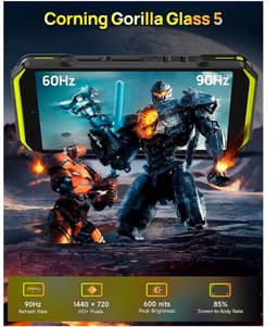 Smartphone Ulefone ARMOR X32 Octa Core 128 GB Zwart Oranje 16 GB RAM — thumbnail 5