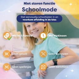AngelTech Ultra GPS Horloge Kind Met Simkaart 4G – SOS knop – Smartwatch Kinderen – Whatsapp - HD Camera en Videobellen – Smartwatch Kind – GPS Tracker Kind – Smartwatch Kids - Elke polsmaat - Blauw — thumbnail 5