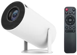 Kraftverdia Smart Mini Beamer Pro - 4K & 1080P Ondersteuning - WiFi 6 & Bluetooth 5.0 - Android 12 OS - Automatische Horizontale Correctie - 180° Draaibaar - 120 ANSI Lumen - Geschikt voor Buitenfilmavonden en Mobiel Gebruik — thumbnail 1