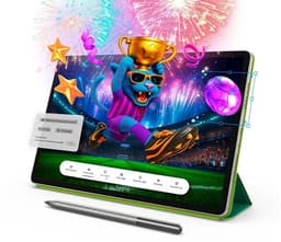 Lenovo Yoga Tab – 8GB RAM – 256GB opslag – Inclusief Pen & FIFA World Cup 26™ Edition Folio – WiFi – Luna Grey — thumbnail 1