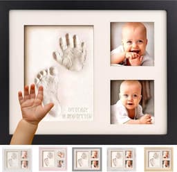 Set voor Hand- en Voetafdruk Babycadeau - Vingerafdruk Lijst Aandenken — thumbnail 1