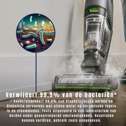 MIRA® Steelstofzuiger met snoer - Steelstofzuiger - Stofzuiger - Grijs/Groen- ‎25cm x 27cm x 112cm — thumbnail 3