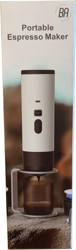 Best Active - 3-in-1 Draagbare Koffiemachine - Inclusief 10.000 mAh Solar Powerbank - Draagbaar Koffiezetapparaat - Cups en Gemalen Koffie - Draagbaar en Oplaadbaar - Espressomachine - Zilver — thumbnail 5