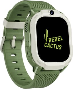 Rebel Cactus SKY (Groen) - kindersmartwatch - GPS tracker - Whatsapp - (video) bellen - SOS/Geofence - Groot display 1.75" - Gratis OuderApp - Batterij: 32uur - Alle wereldtalen - Geen internet en geen socials - Wel apps - Uit tijdens school - Wifi — thumbnail 3