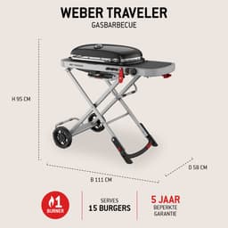 Weber Traveler Gasbarbecue — thumbnail 2