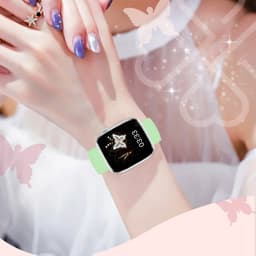 Bizoule Smartwatch Beso - Smartwatch Dames & Heren - Zilver - AMOLED Full HD Scherm - 40mm - Horloge met Belfunctie - Bloeddrukmeter - Stappenteller - Android en iOS — thumbnail 4