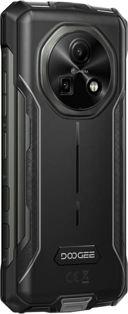 DOOGEE Fire 7 Robuuste Smartphone - IP68/IP69K Outdoor Telefoon - Dual SIM 5G - 6GB RAM - 128GB ROM - 13000mAh 18W - Android 15 - 6,6 inch - 64MP AI-camera - NFC, GPS, OTG - Zwart — thumbnail 5