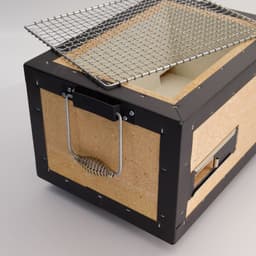 Konro Grill Diatomite 31x23x20cm — thumbnail 5