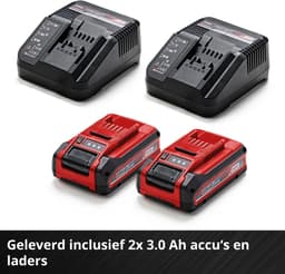 Einhell Accu Grasmaaier RASARRO 36/36 Li Kit - Power X-Change - 36 V/Li-ion - Maaibreedte 36 cm - Aanbevolen gazonoppervlakte: tot 400 m² - 45 L opvangbak - Maaihoogte: 25-75 mm - Incl. 2x 3.0 Ah Plus accu en 2 opladers — thumbnail 3