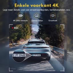 Nexvo® Dual Dashcam - Voor en Achter Camera – Auto Camera Met Nachtzicht – Zwart - 5cm x 10cm x 4cm — thumbnail 3