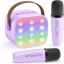 Funlab Karaoke Set met Speaker en 2 Microfoons - Voor Kinderen en Volwassenen - Draagbaar - Karaoke Machine — thumbnail 1