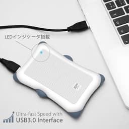 Externe Harde Schijf 2TB Blauw - 2.5 Inch USB 3.0 Hoge Snelheid — thumbnail 2