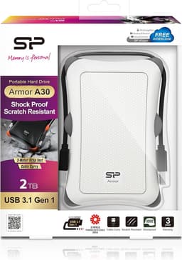Externe Harde Schijf 2TB Blauw - 2.5 Inch USB 3.0 Hoge Snelheid — thumbnail 3